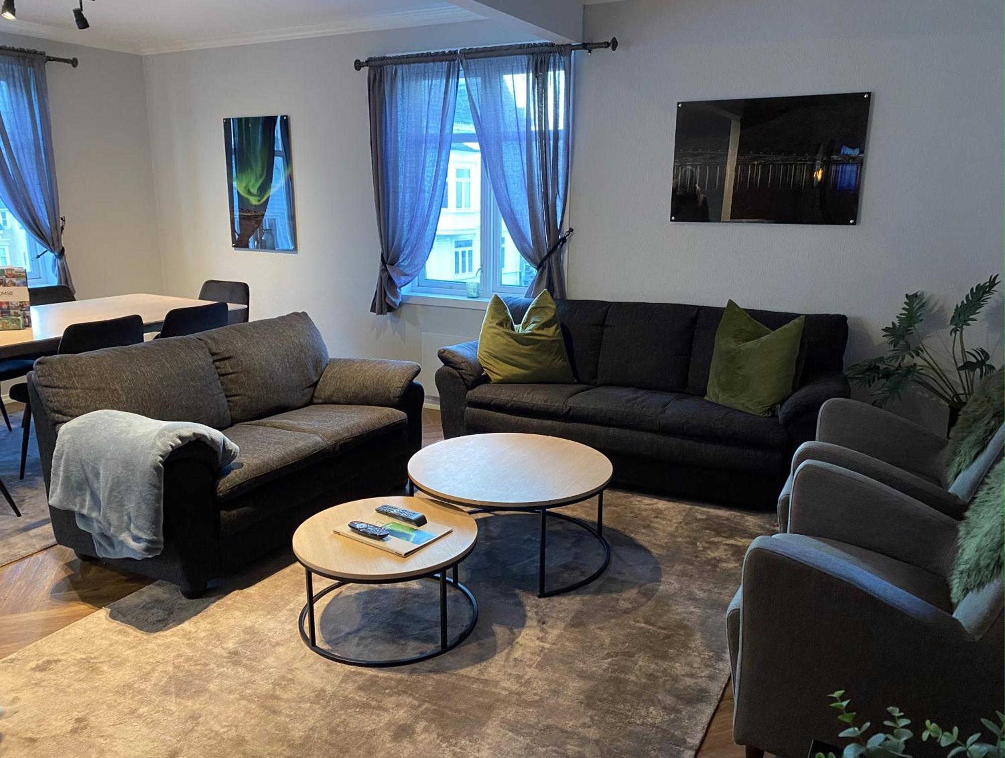 Enter Tromso - Luxury 4 Bedroom Apartment Kültér fotó